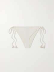 JOHANNA ORTIZ NET SUSTAIN Sullen Tasseled Bikini Briefs NET A PORTER