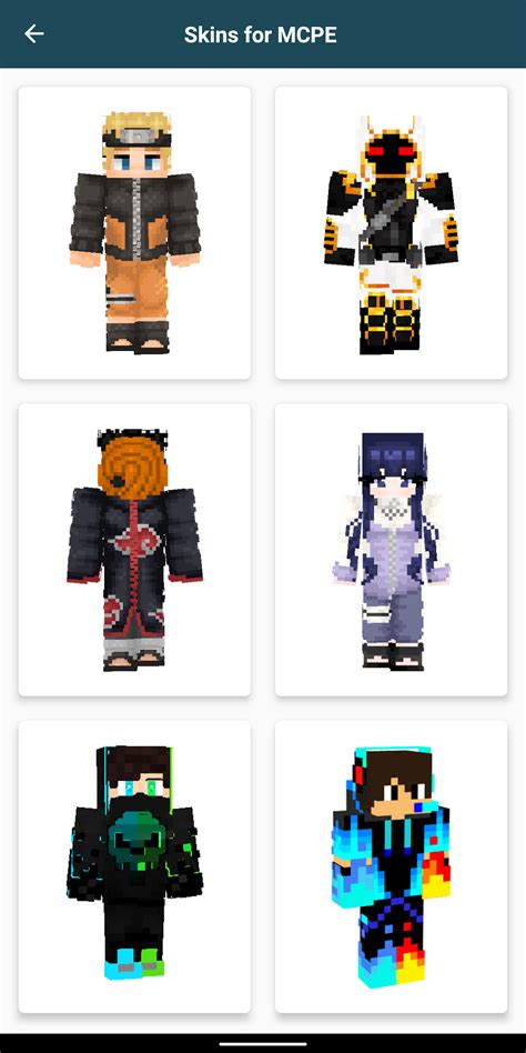 Android Için Ninja Skins For Minecraft Pe İndir