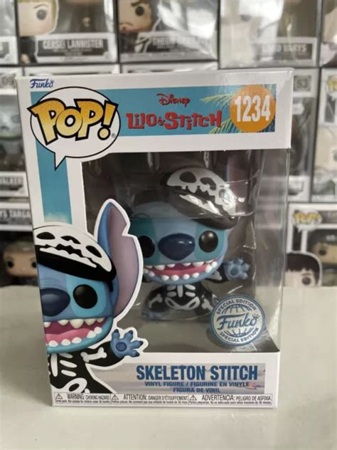 Skeleton Stitch Disney Lilo Stitch Pop Special Edition Funko