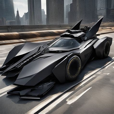 Batman Car Futuristic Crime Fighting 19 By Aiartzone On Deviantart