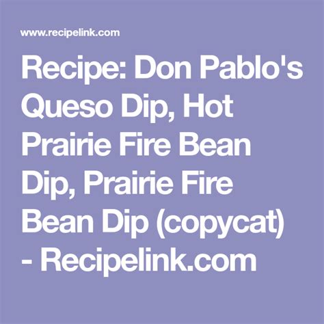 Don Pablos Queso Recipe Banana