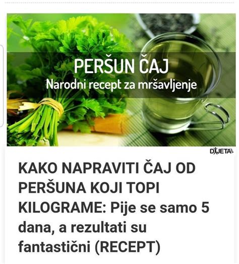 Kako Napraviti Aj D Per Una Koji Topi Kilograme Pije Se Samo Dana