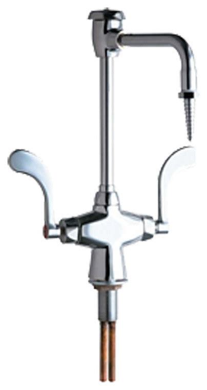 Chicago Faucets Xkcp Hot And Cold Water Mixing Faucet With Vacuum Breaker Traditional