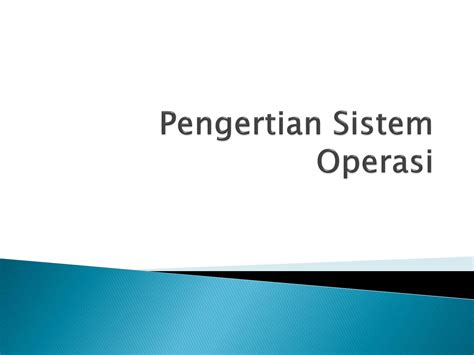 Solution Sistem Operasi Studypool