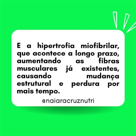 Hipertrofia Sarcoplasm Tica X Hipertrofia Miofibrilar Nutri O Esportiva