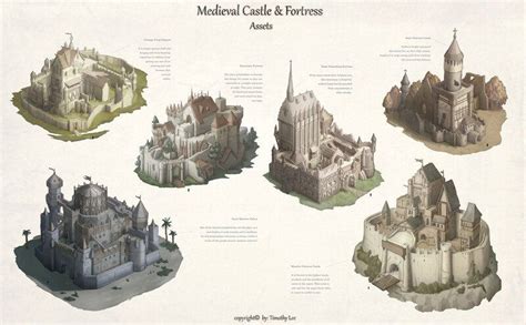 Medieval Castle & Fortress by Timothy Lee