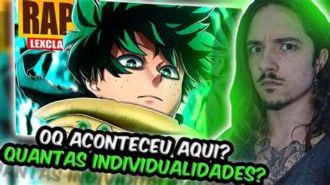 REAGINDO Ao Rap Do Deku Dark Boku No Hero VIGILANTE LexClash