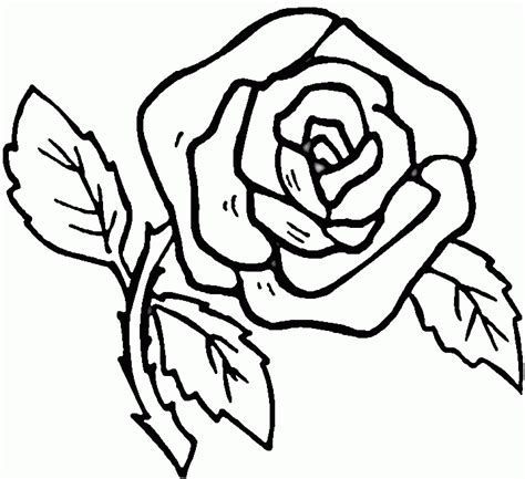 Dibujos De Rosas Para Colorear Pintar E Imprimir Dibujos De Colorear