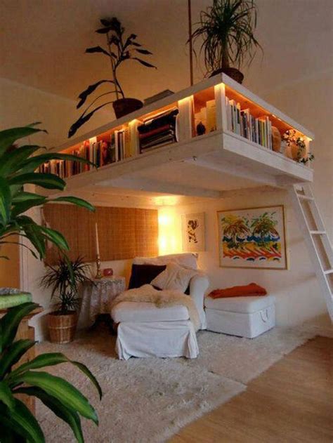 Cool Loft Bed Design Ideas For Small Room Dream Rooms Home Space Saving Ideas For Home