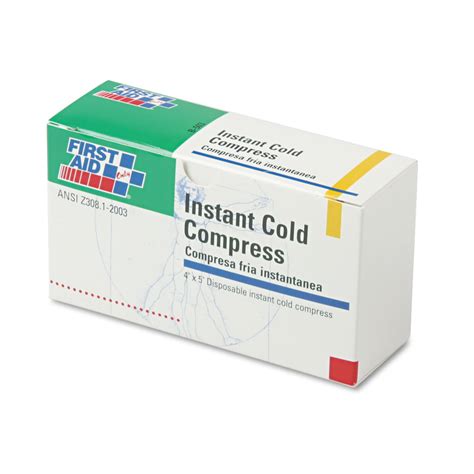 First Aid Only Instant Cold Compress 5 Count