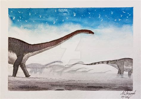 Dinovember 28 Sauropod Herd By Atlasthegargoyle On Deviantart