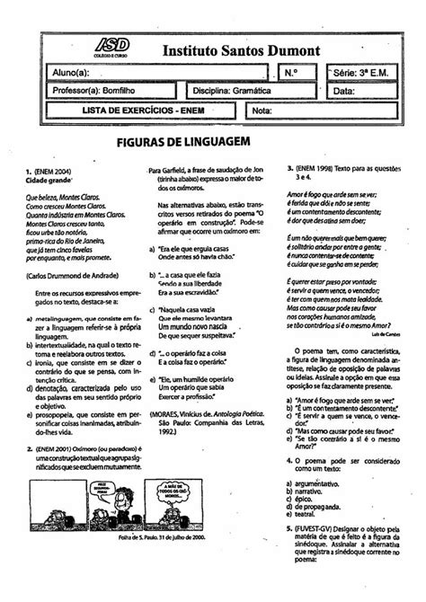 Pdf Questoes Do Enem De Portugues Dokumen Tips