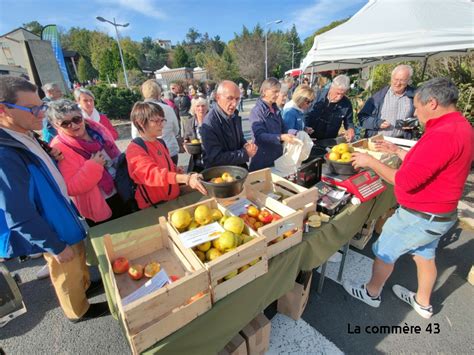 Saint Germain Laprade la Fête de la bio sous le soleil retrouvé La