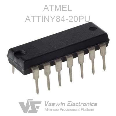 Attiny Pu Atmel Processors Microcontrollers Veswin Electronics