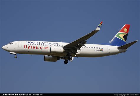 Zs Sjd Boeing F South African Airways Hannes Meyer Jetphotos