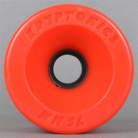 Kryptonics Star Trac Red 78a Skateboard Wheels 75mm Skateboards From