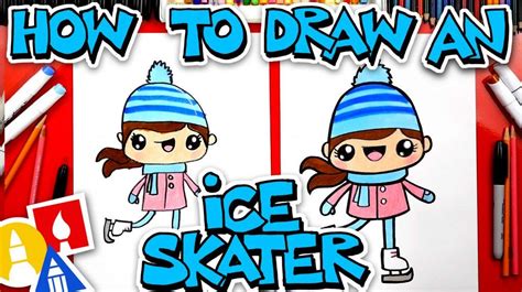 How To Draw An Ice Skater - Art For Kids Hub - | Art for kids hub ...