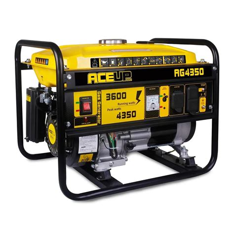 Free Shipping Aceup Energy Portable Generator 4350 Watt Gas Powered