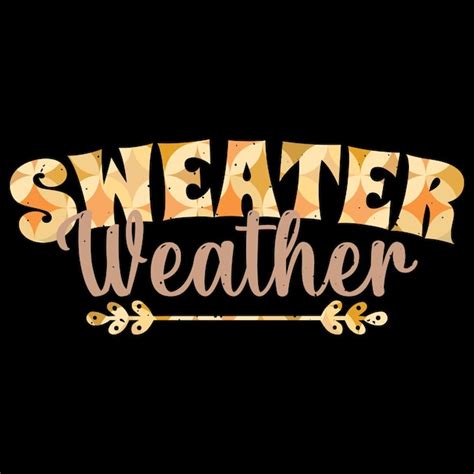 Premium Vector Sweater Weather