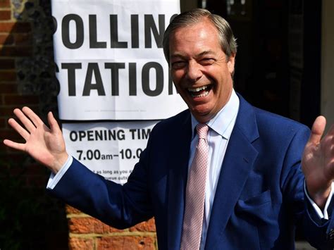 Eu Election Brexit Party Led By Nigel Farage To Wipe The Floor Daily