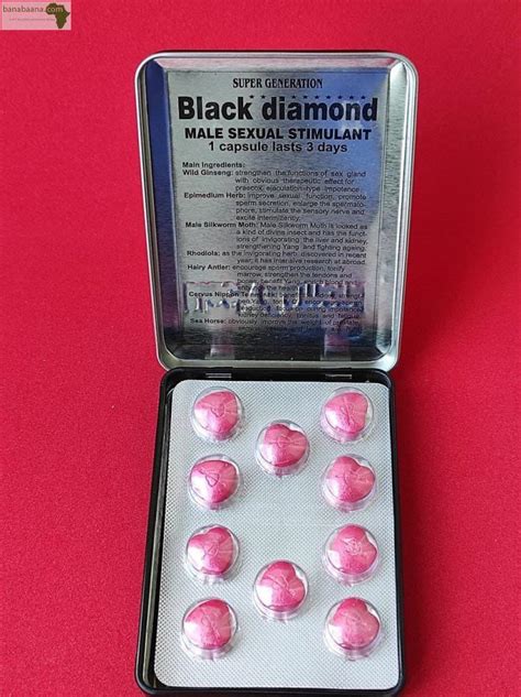 Santé et bien être médecine black diamond bio aphrodisiaque effet