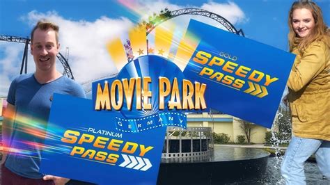 Movie Park Germany Alles Fahren Ohne Wartezeit Youtube