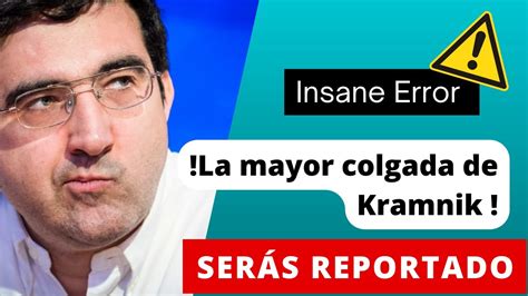 La Mayor Colgada De Kramnik En El Titled Tuesday Ajedrez YouTube