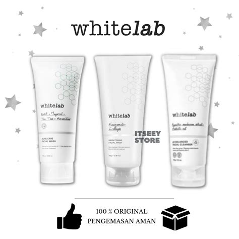 Jual Whitelab Brightening Facial Wash Acne Facial Wash Ph Balance