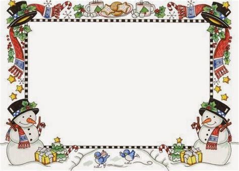 Free Printable Frames for Christmas. | Christmas frames, Free printable greeting cards, Clip art ...