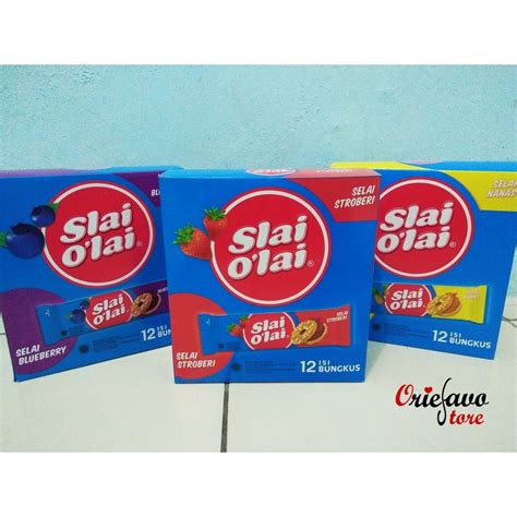 Jual Biskuit Slai Olai 1 Box Isi 10 Pcs 32 Gr Shopee Indonesia