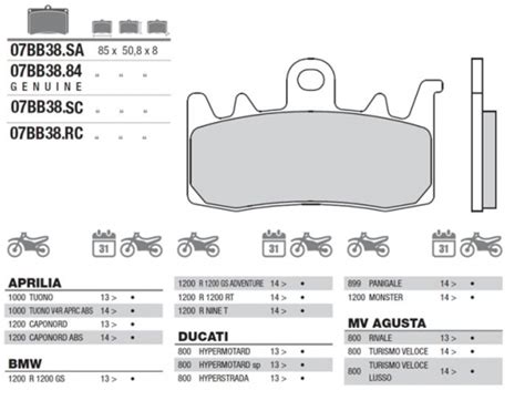 Brembo Pastiglie Freni Anteriori Sinterizzate Per Ducati Multistrada