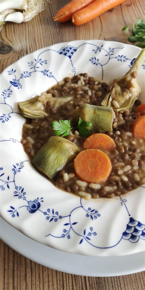 Lentejas Con Arroz Lawebcinera