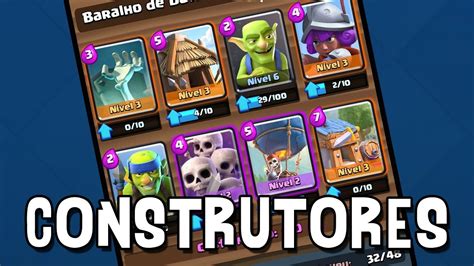 Clash Royale Dicas Deck De Constru O Youtube