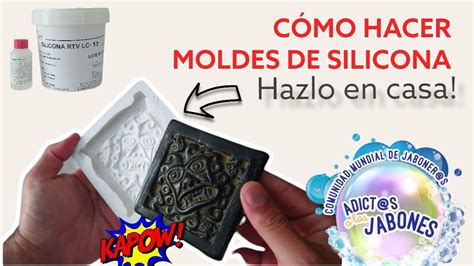 Como hacer moldes de silicona para jabón velas o resina YouTube