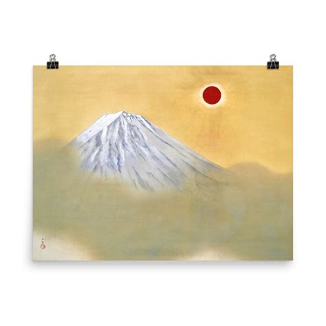 Mt Fuji by Yokoyama Taikan Poster Print - Etsy