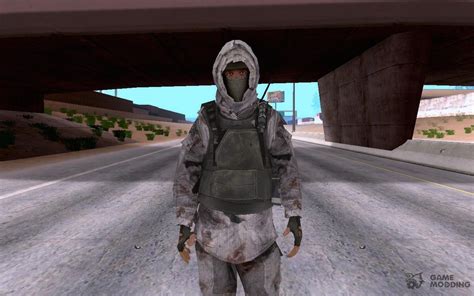 Las Fuerzas Especiales De La Ropa De Invierno Para Gta San Andreas