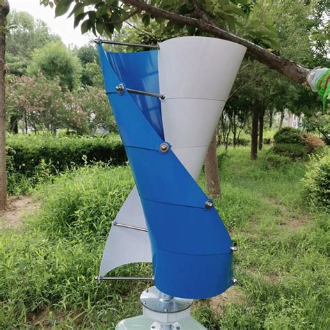 Helix Windmill Wind Power System Kw Spiral Vertical Axis Wind Turbine