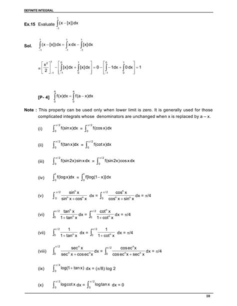 Definite Integral Examples To Help In IIT JEE Preparation Sitename