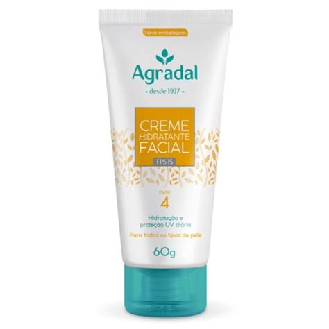 CREME HIDRATANTE FACIAL FPS15 60GR AGRADAL Distribuidora Flama