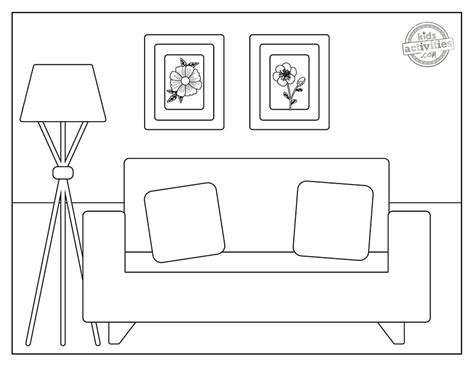 Free Printable Paper Doll House Coloring Pages - Kochify The News