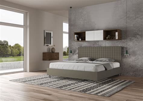 Letto Matrimoniale King Size Contenitore Imbottito X Similpelle