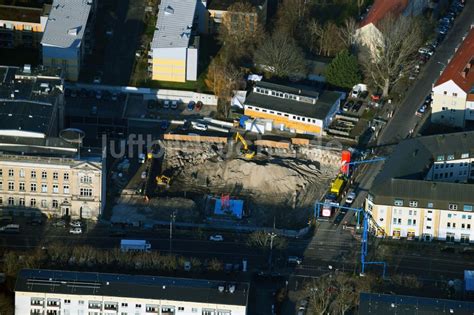 Luftaufnahme Potsdam Baustelle Zum Neubau Der Hotelanlage Am Kanal