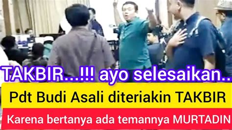 PENDETA MAU DIKROY K KARENA BERTANYA YouTube