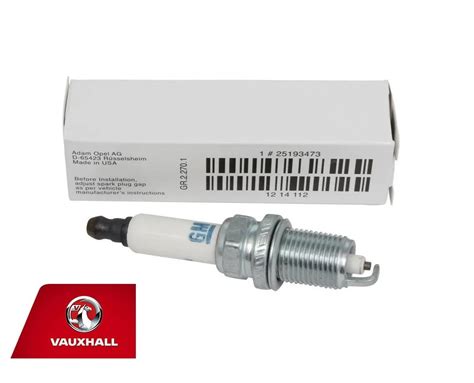 25193473 Spark Plug Nickel Genuine Vauxhall Mokka Insignia Zafira ...