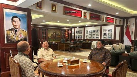 Erick Thohir Dinilai Sosok Yang Tepat Untuk Melengkapi Prabowo Subianto