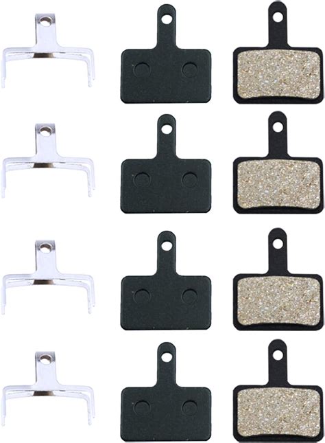 Pairs Pcs Disc Brake Pads Resin Semi Metallic Replacement For