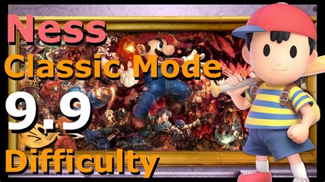 Super Smash Bros Ultimate Classic Mode Difficulty Ness