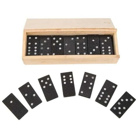 Jual Mainan Kartu Domino Kayu Gaple Wood Box Domino Game Board Awet Isi