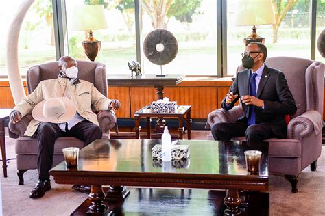 President Museveni Kagame Meet After More Than 3 Years New Vision