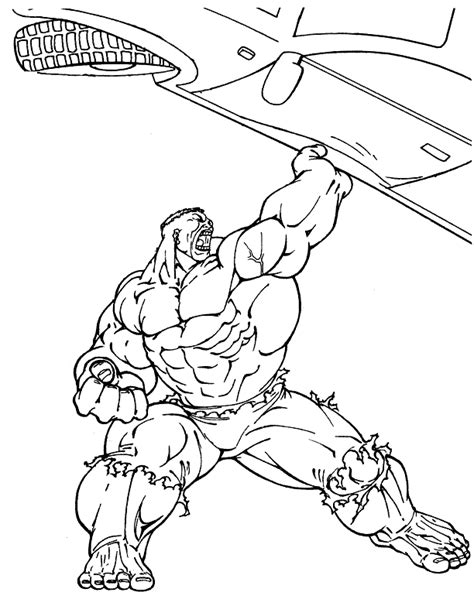 The Incredible Hulk Coloring Pages Coloring Home